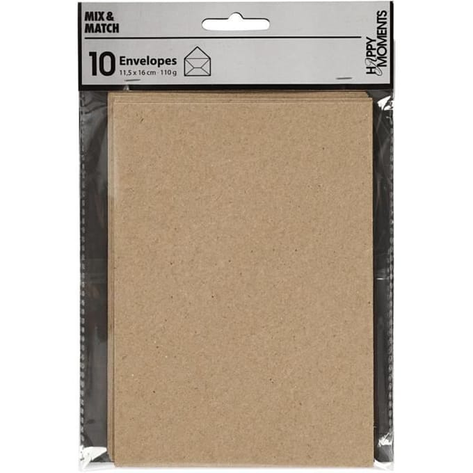 Creativ Company - Envelope Beige 11.5x15cm 10 pcs.