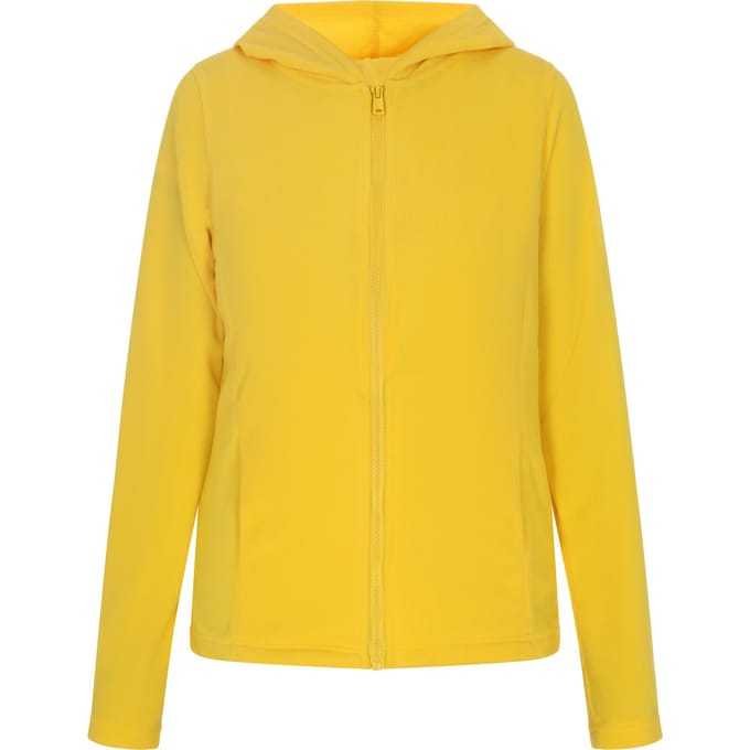 Mymo Fleece jas Dames geel
