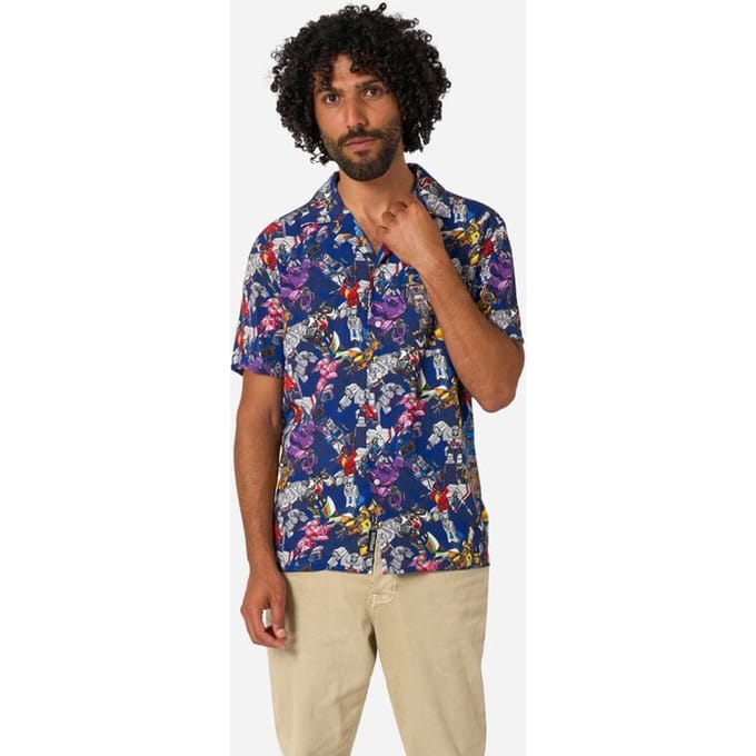 Transformers Shirt met korte mouwen - Transformers Allover - L - voor Mannen - meerkleurig