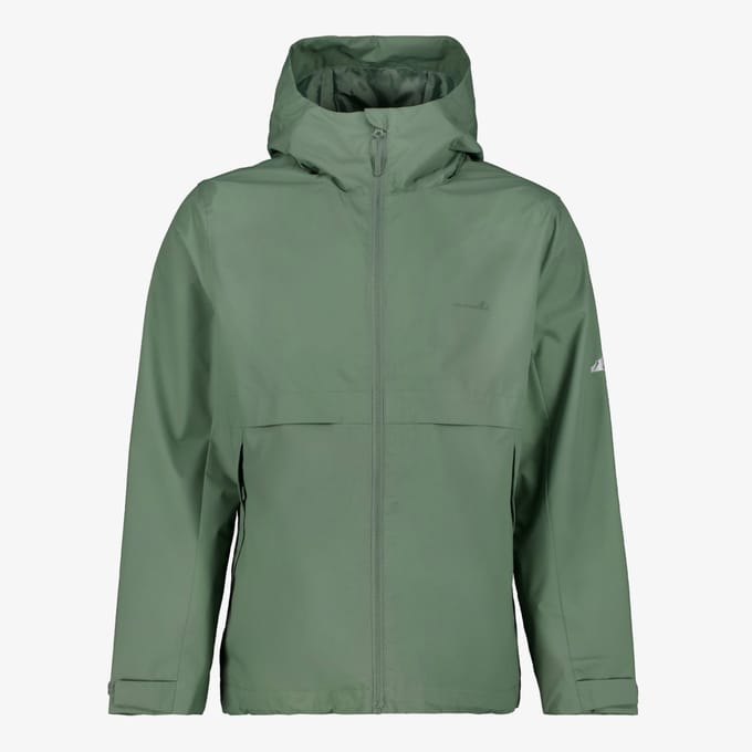Mountain Peak heren outdoor softshell jas groen - Maat S