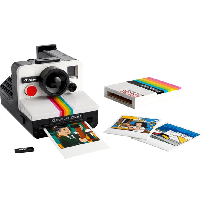 LEGO Ideas Polaroid OneStep SX-70 camera Vintage Bouwpakket voor Volwassenen 21345