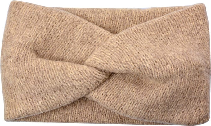 Clayre & Eef Hoofdband Vrouwen 10x22 cm Beige Synthetisch