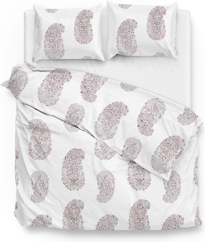 ZoHome Yael Dekbedovertrek - Litsjumeaux - 240x200/220 cm - Pink