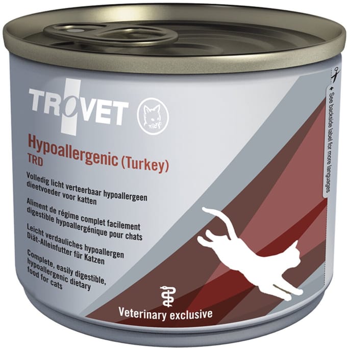 Trovet - Kattenvoer Nat TRD Hypoallergenic Kalkoen - 6 x 200 gr