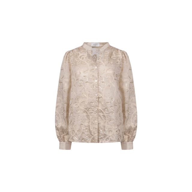 Nukus Nkf02178 9 antonella blouse embroidery sand