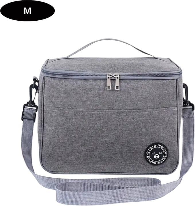 Nivard Koeltas - Koelbox - Koelelementen - Coolbox - Auto - Lunchtas - Strand - Grijs M