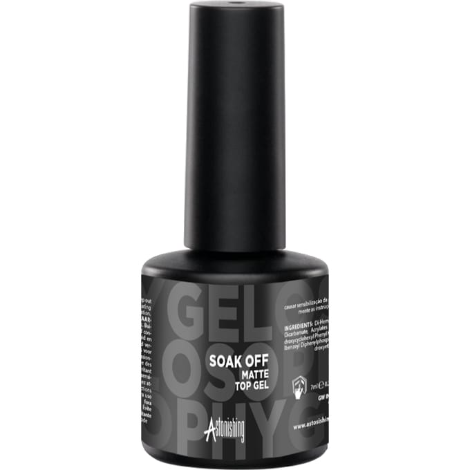 Astonishing Essentials Soak Off Matte Top Gel 7ml