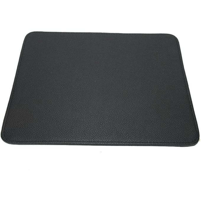 Tapis de table pour nail art, coussin pliable et lavable, tapis de bureau pour manucure, outils de salon de manucure, noir noir