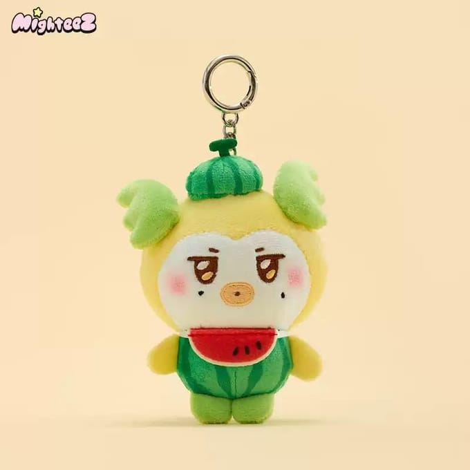 ATEEZ - [MIGHTEEZ FRUIT FAIRY] Pluche Sleutelhanger MINGI beige