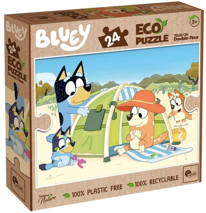 Lisciani bluey eco-puzzle df 24