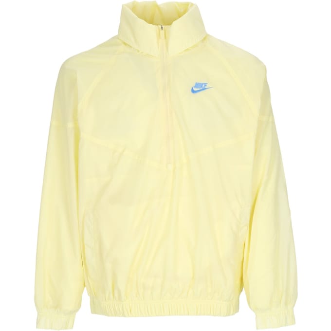 Pull-On windjack voor heren, Windrunner anorak, citroenchiffon/universiteitsblauw
