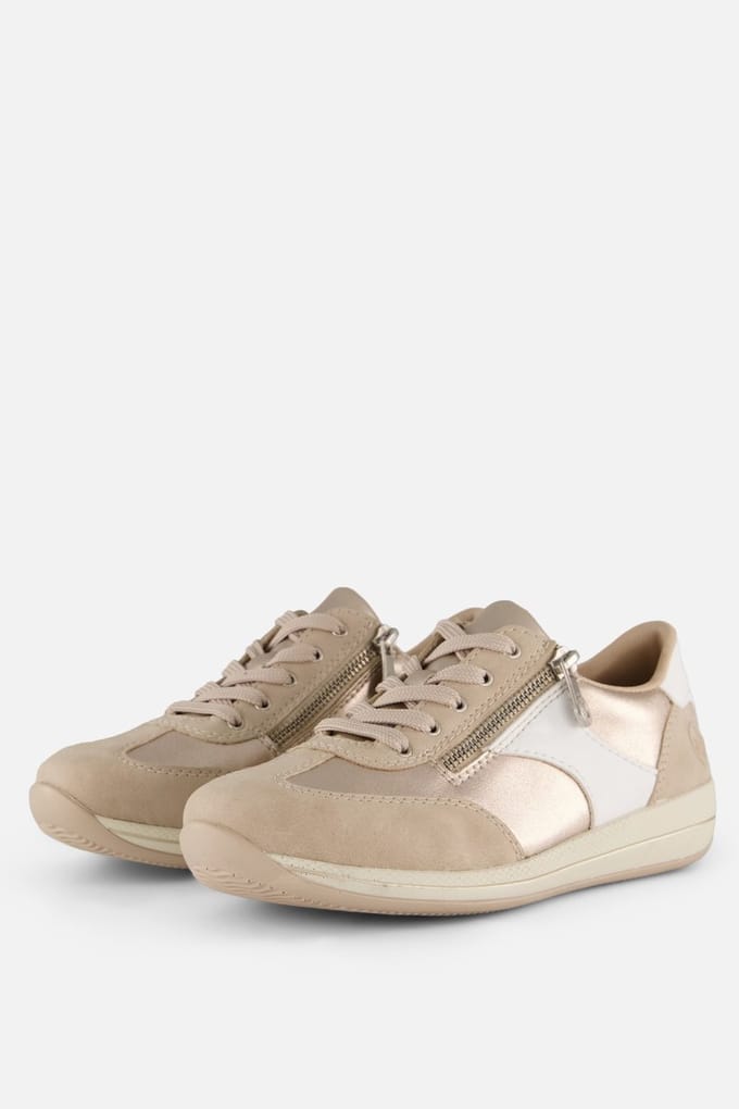 Rieker Sneakers beige Synthetisch - Maat 41