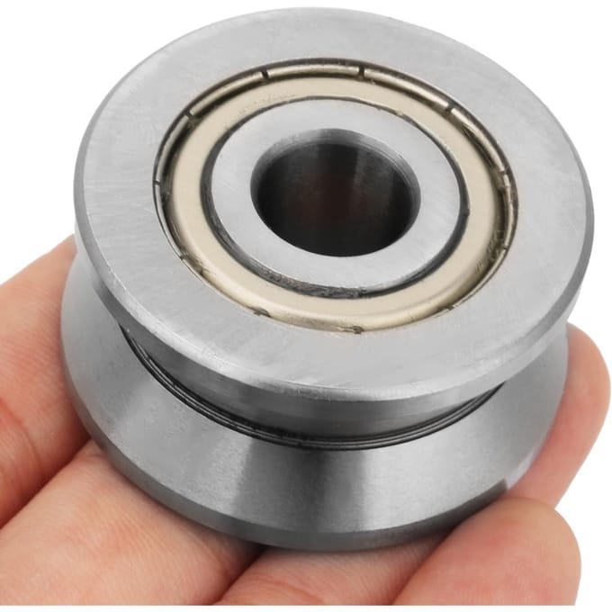 Roulement à billes scellé à rainure en V 12 x 41 x 20 mm LV201ZZ