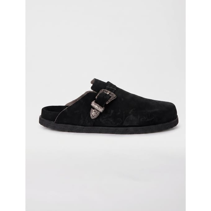 AllSaints Carlo Mule Black Taglia: 46 | Mocassini Outlet | Uomo | Nero