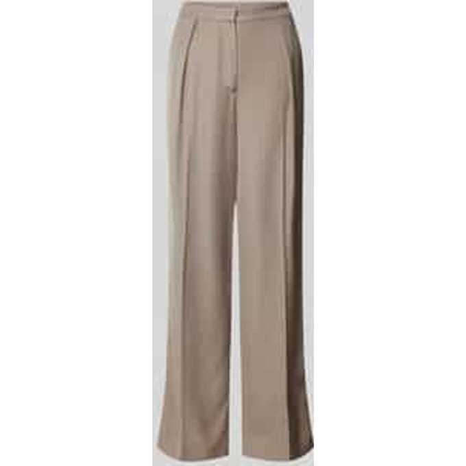 Pantalon met persplooien