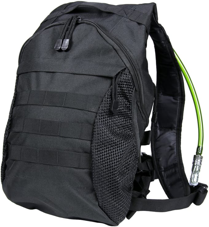 101inc Waterpack + 3ltr bladder zwart