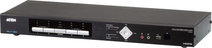 ATEN CM1284 4-poorts USB HDMI Multi View KVMP Switch