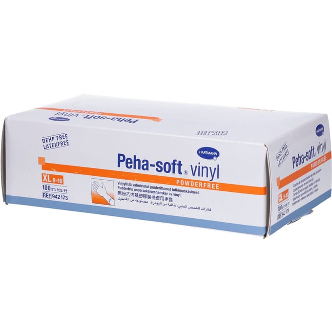 Hartmann Peha-Soft Vinyl Poedervrij XL 942173 100 Handschoenen