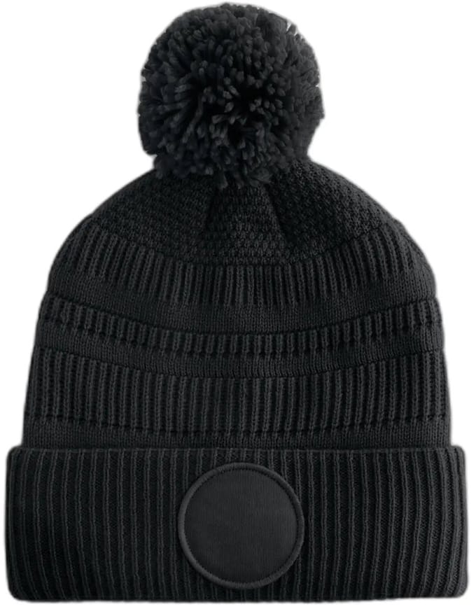 Fan Patch Beanie - Black - One Size