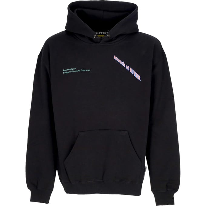 Mannen lichtgewicht Hoodie Nymph Hoodie Black