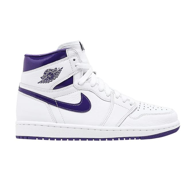 Jordan 1 Retro High Violet Cour (aux femmes) 44 white