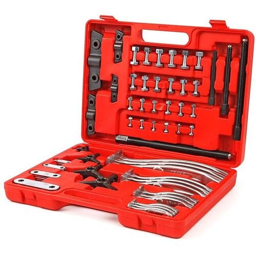 HBM 2 en 3 arm poelietrekker set 75 / 100 / 150 / 200 mm, 72-delig