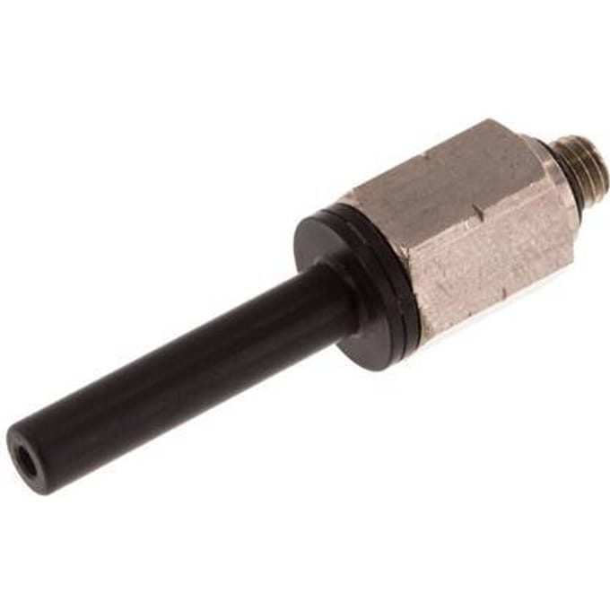 3/16'' x UNF 10-32 insteekfitting Messing/PBT NBR [2 Stuks]