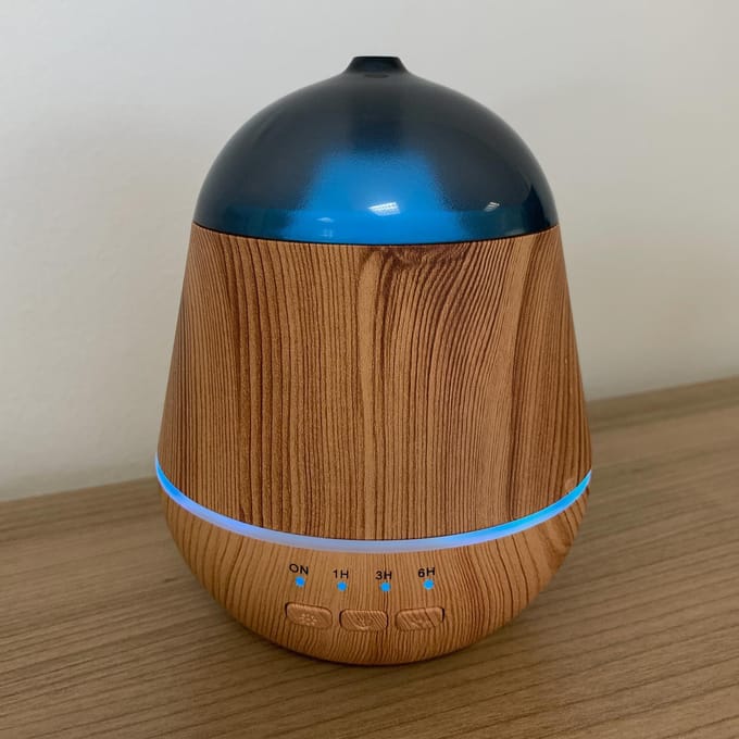 Aroma Diffuser - Verstuiver - USB - Kleurwissel - Timer - 120ML