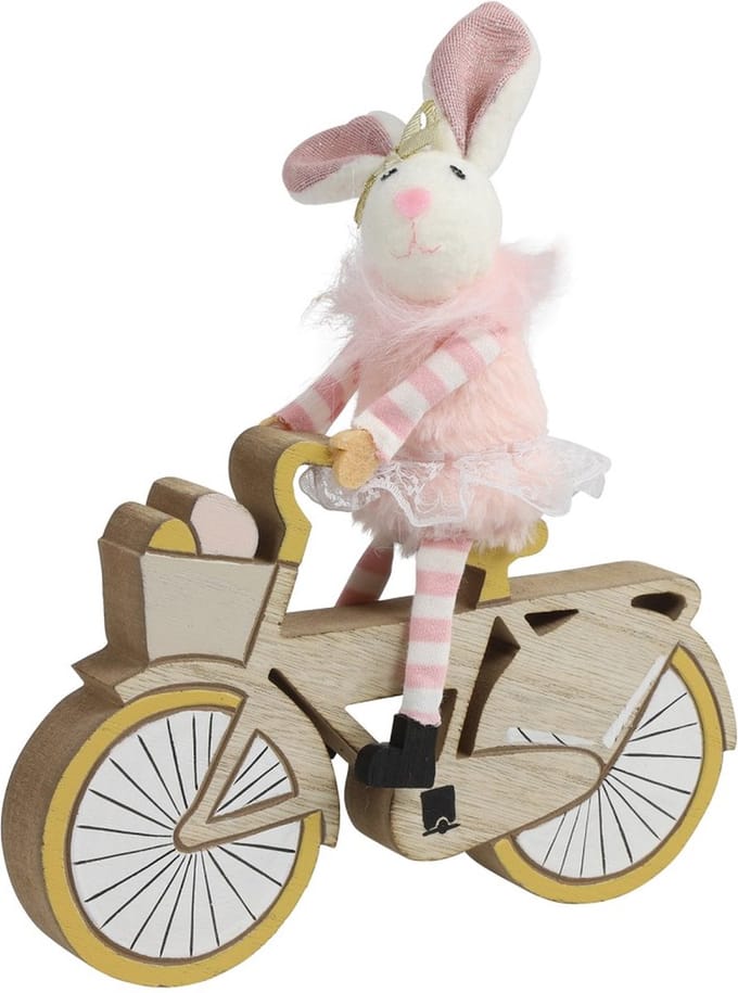 Haas op fiets maat S