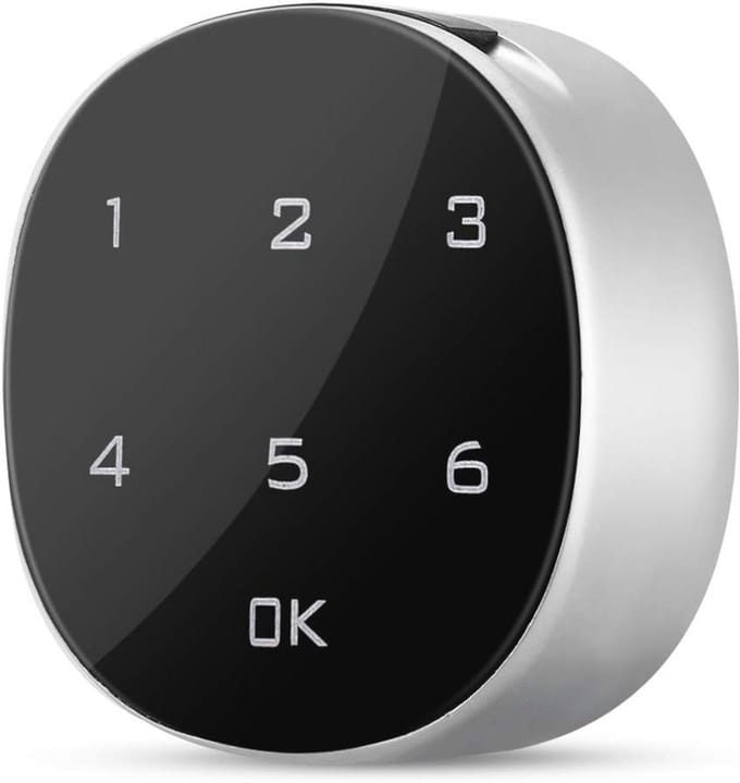NIKOU Digitale Wachtwoord Kluis Lock - Touchscreen Elektronisch Slot voor Kasten