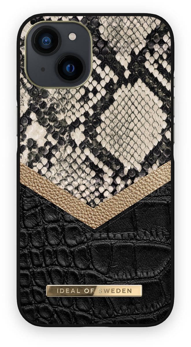 iDeal of Sweden Fashion Case Atelier iPhone 13 Midnight Python