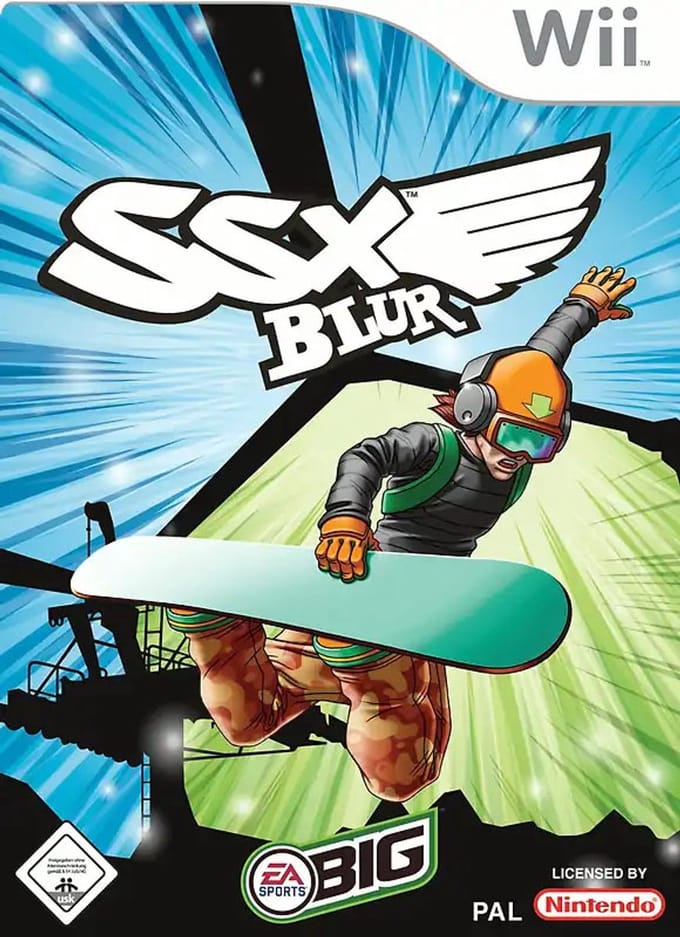 SSX Blur-Duits (Wii) Gebruikt