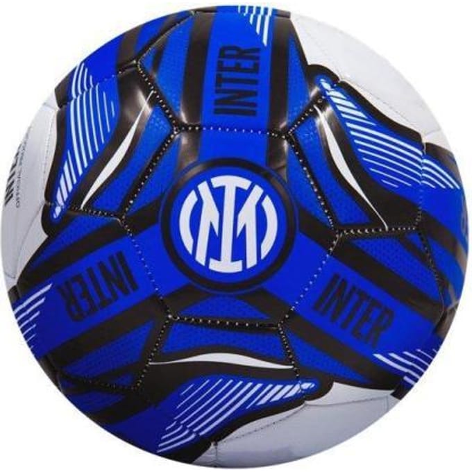 Overige Merken Inter Milan Voetbal Maat 5 Wit/Blauw/Zwart