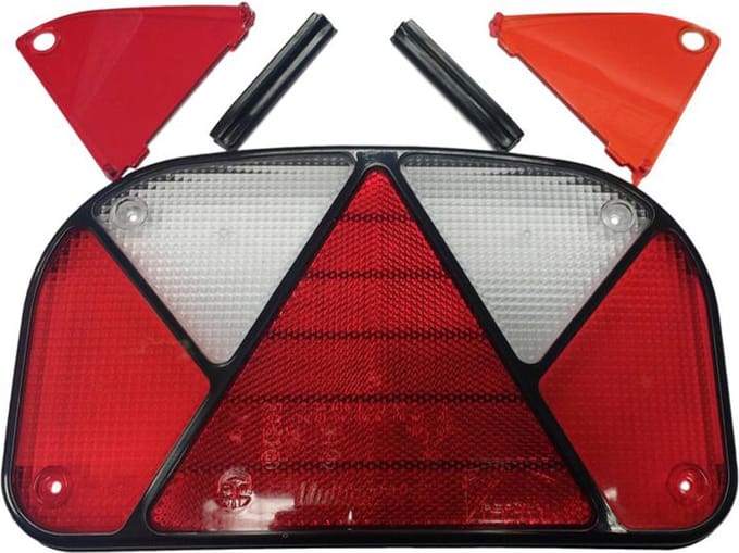 Multipoint II Achterlichtglas