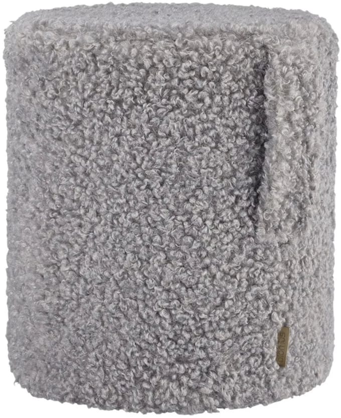 Blomus - Pouf - Teddy - 1 Stuk - Sharkskin