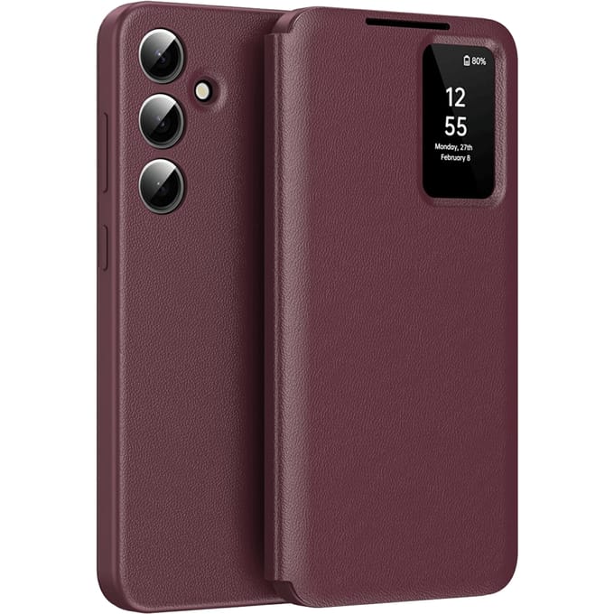 CaseBody Samsung Galaxy A56 Smart Cover Rood