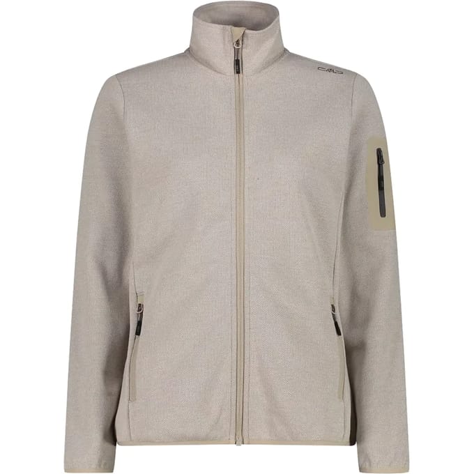 Damesfleece met rits CMP Knit-Tech