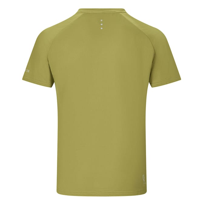 Dare 2B Heren Tech II Grafisch T-Shirt (Gouden cipres)