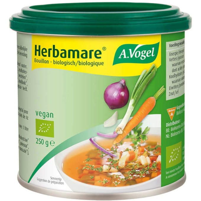 A.Vogel Herbamare bouillonbasis - Groentebouillon met 10 kruiden en groenten - 250 gr
