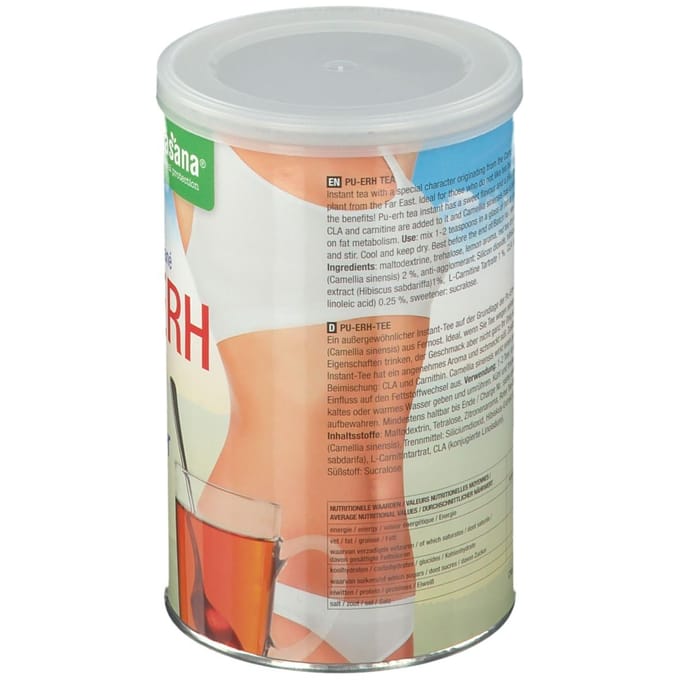 Purasana Pu-Erh Tea Fatburner Afslank Thee 200g