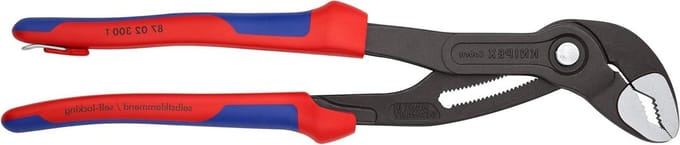 Waterpomptang - Verstelbare Tang - Klus Werk - Ergonomische Greep - 30 cm - Rood