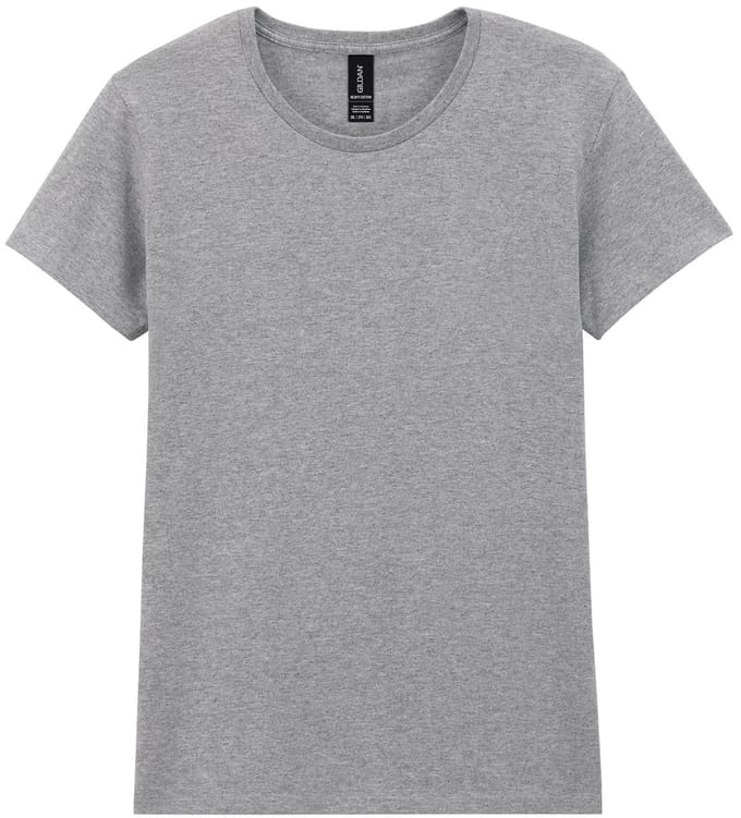 Dames-T-shirt Gildan Heavy