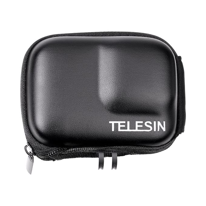 TELESIN Beschermtas Opbergtas Rits Draagtas Halfopen IP54 Waterdicht Vervanging voor zwart