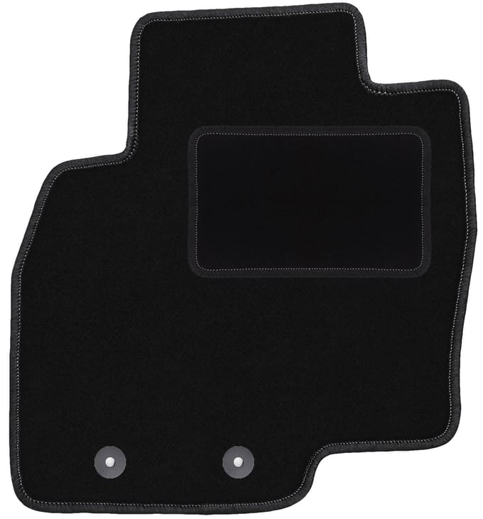 Bestuurdersmat zwart voor: Mitsubishi Grandis minivan (2004-2010)