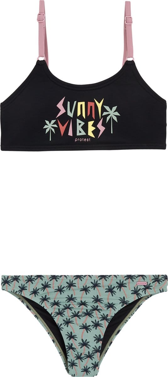 Protest Prtbee Jr – Bralette bikini set Meisjes – Kruisband top – Uitneembare vulling