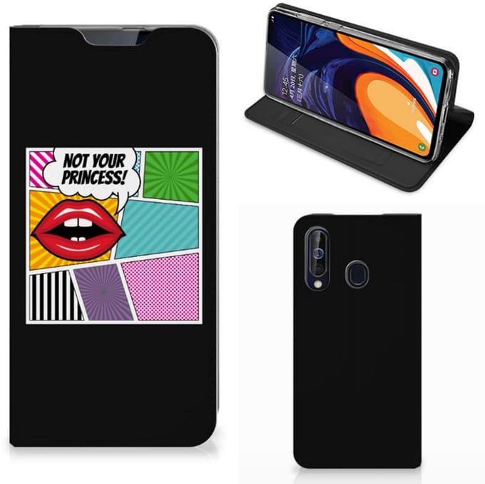 Samsung Galaxy A60 Hippe Standcase Popart Princess