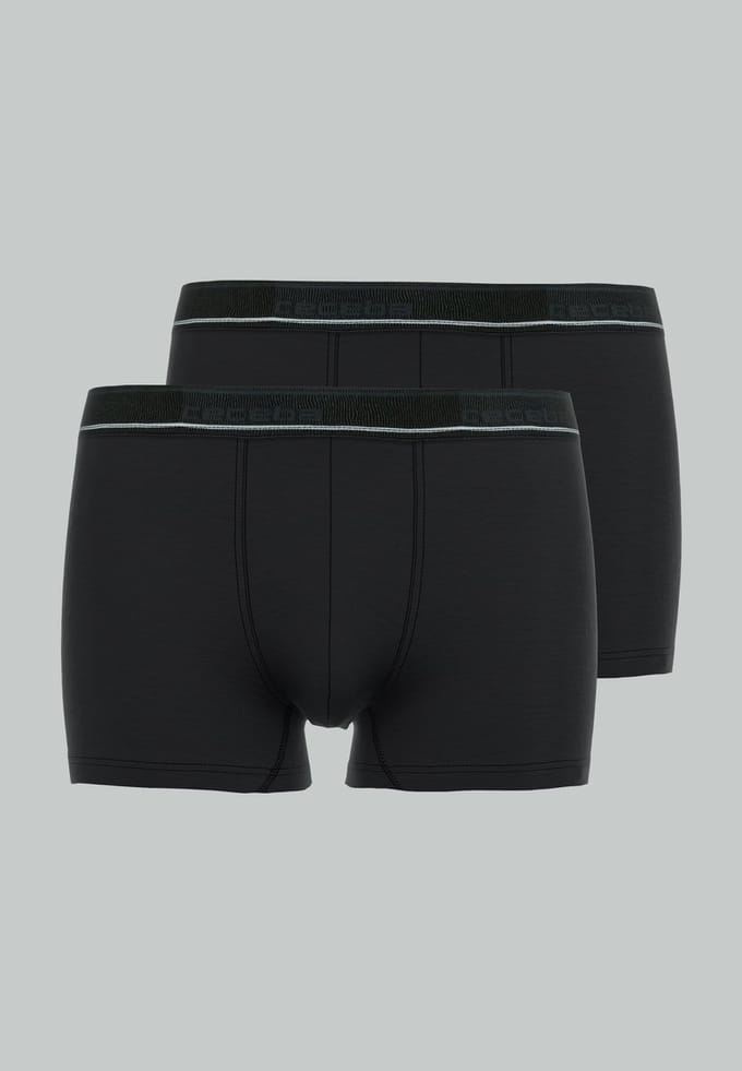 CECEBA Bamboo Heren Boxers - 2-pack - Zwart
