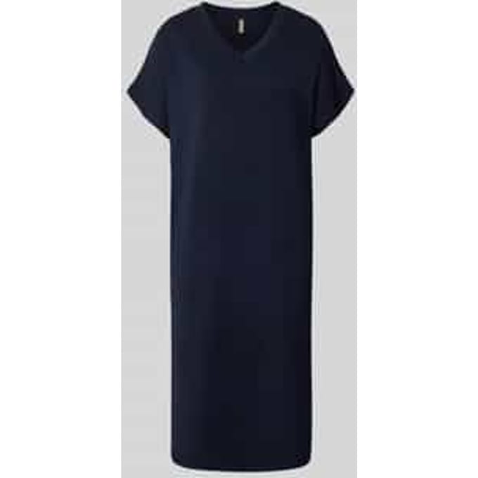 t-shirtjurk met V-hals