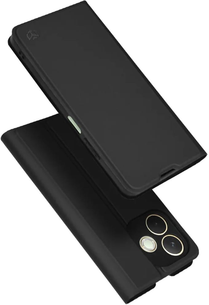 Hoesje geschikt voor Oppo A5 Pro - Techsuit Magskin Book Wallet Case - Zwart