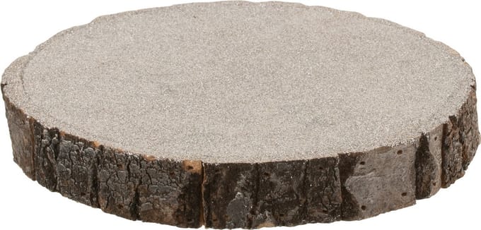 J-Line decoratief schors - schijf - hout - bruin - medium